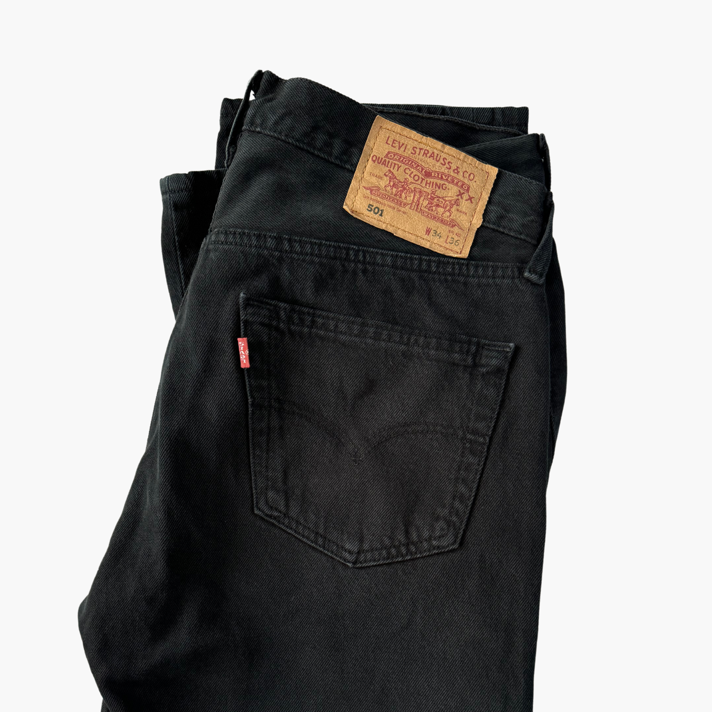 Jean Levi's® 501® black - 2002 - W34L36