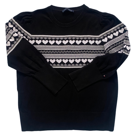 Pull col rond Tommy Hilfiger en coton - taille L